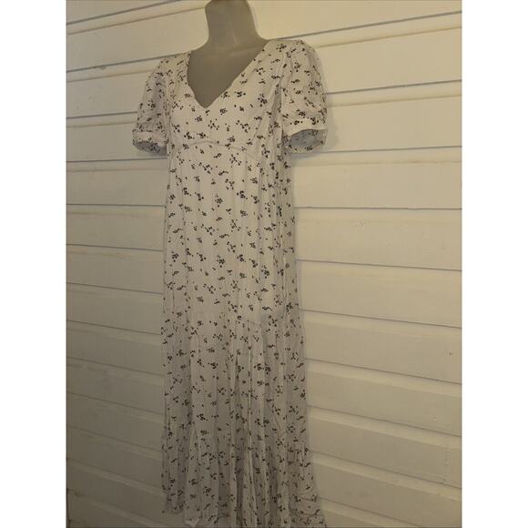 Saltwater Luxe Short Sleeve Maxi Dress Size S - Picture 3 of 9